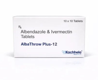 AlbaThrow Plus-12 Albendazole and Ivermectin Tablets