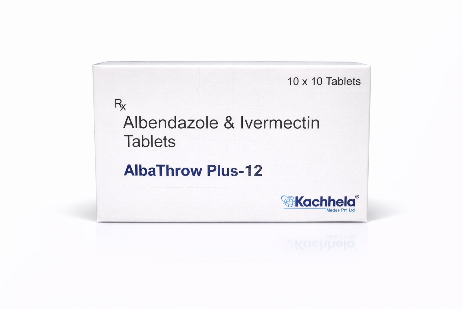 Albendazole & Ivermectin (AlbaThrow Plus-12) Tablet