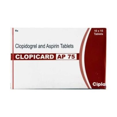 Clopicard AP 75 Clopidogrel and Aspirin Tablets packaging